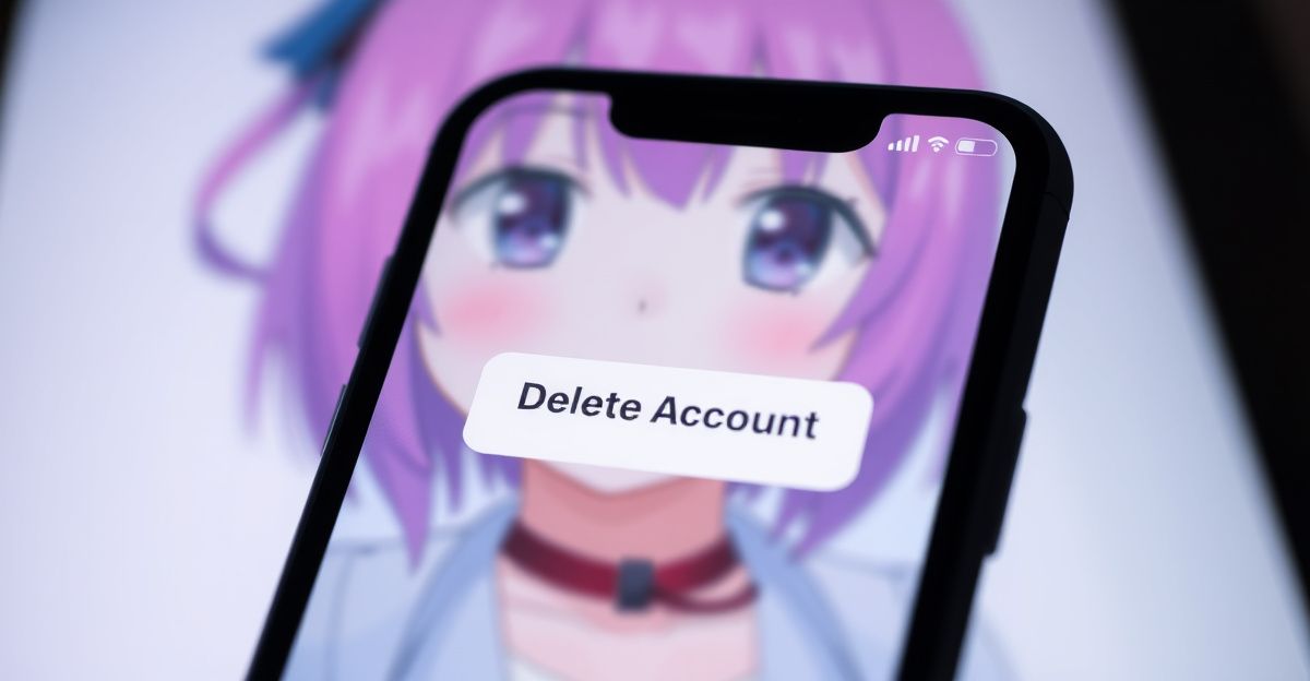 The step-by-step deletion process