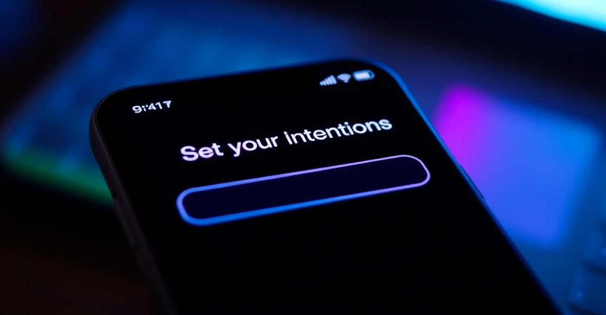 Start with intention, not impulse